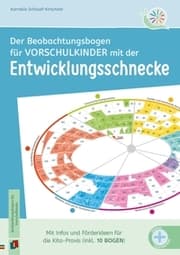 Cover von Der Beobachtungsbogen für Vorschulkinder mit der Entwicklungsschnecke