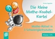 Cover von Die kleine Mathe-Knobel-Kartei - Klasse 3/4
