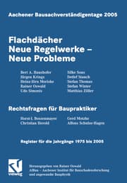 Cover von Aachener Bausachverständigentage 2005