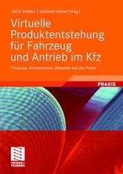Cover von Virtuelle Produktentstehung für Fahrzeug und Antrieb im Kfz