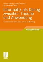Cover von Informatik als Dialog zwischen Theorie und Anwendung