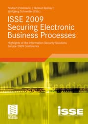 Cover von ISSE 2009 Securing Electronic Business Processes