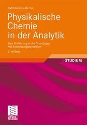 Cover von Physikalische Chemie in der Analytik