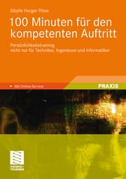Cover von 100 Minuten für den kompetenten Auftritt