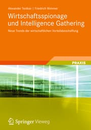 Cover von Wirtschaftsspionage und Intelligence Cathering