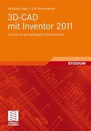 Cover von 3D-CAD mit Inventor 2011