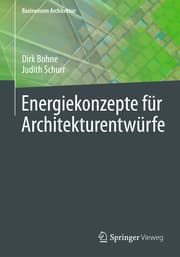 Cover von Energiekonzepte für Architekturentwürfe