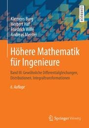 Cover von Höhere Mathematik für Ingenieure III