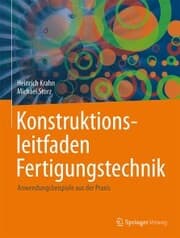 Cover von Konstruktionsleitfaden Fertigungstechnik