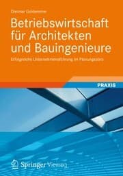 Cover von Betriebswirtschaft für Architekten und Bauingenieure