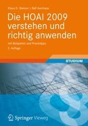 Cover von Die HOAI 2009 verstehen und richtig anwenden