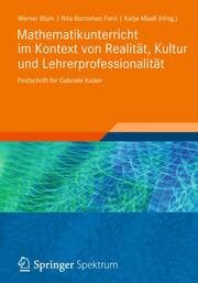 Cover von Mathematikunterricht im Kontext von Realität, Kultur und Lehrerprofessionalität