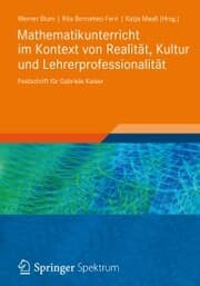 Cover von Mathematikunterricht im Kontext von Realität, Kultur und Lehrerprofessionalität