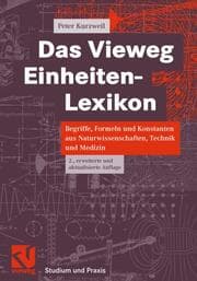 Cover von Das Vieweg Einheiten-Lexikon