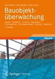 Cover von Bauobjektüberwachung