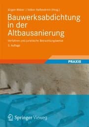 Cover von Bauwerksabdichtung in der Altbausanierung