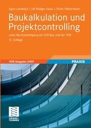 Cover von Baukalkulation und Projektcontrolling