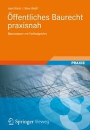 Cover von Öffentliches Baurecht praxisnah