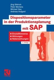 Cover von Dispositionsparameter in der Produktionsplanung mit SAP