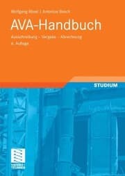 Cover von AVA-Handbuch