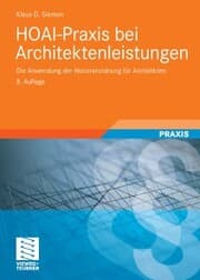 Cover von HOAI-Praxis bei Architektenleistungen