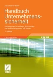 Cover von Handbuch Unternehmenssicherheit