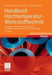 Cover von Handbuch Hochtemperatur-Werkstofftechnik