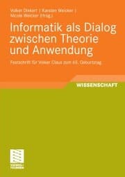 Cover von Informatik als Dialog zwischen Theorie und Anwendung