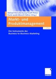 Cover von Markt- und Produktmanagement