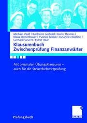 Cover von Klausurenbuch Zwischenprüfung Finanzanwärter