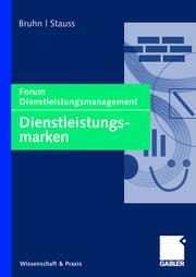 Cover von Dienstleistungsmarken