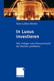Cover von In Luxus investieren
