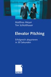 Cover von Elevator Pitching