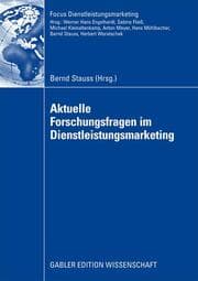 Cover von Aktuelle Forschungsfragen im Dienstleistungsmarketing