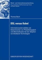 Cover von DSL versus Kabel