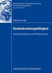 Cover von Kundenbeziehungsfähigkeit