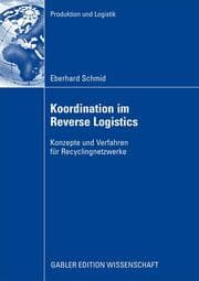 Cover von Koordination im Reverse Logistics
