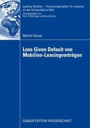 Cover von Loss Given Default von Mobilien-Leasingverträgen