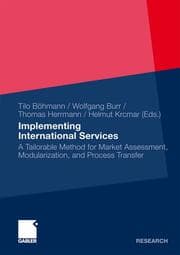 Cover von Implementing International Services