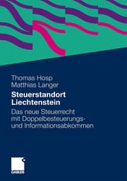 Cover von Steuerstandort Liechtenstein