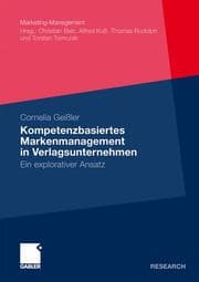 Cover von Kompetenzbasiertes Markenmanagement in Verlagsunternehmen