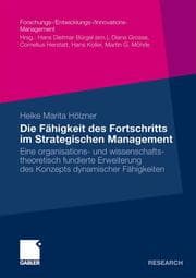Cover von Die Fähigkeit des Fortschritts im Strategischen Management
