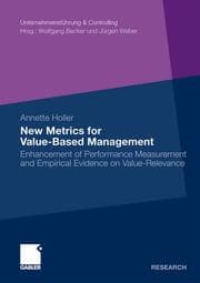 Cover von Focus on measuring value-based corporate performance