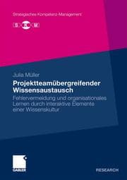 Cover von Projektteamübergreifender Wissensaustausch