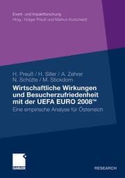 Cover von Wirtschaftliche Wirkungen und Besucherzufriedenheit der UEFA EURO 2008