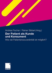Cover von Der Patient als Kunde und Konsument
