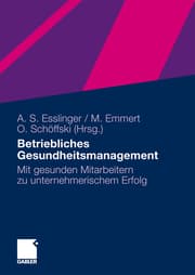 Cover von Betriebliches Gesundheitsmanagement