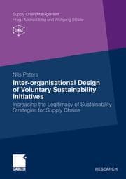 Cover von Inter-organisational Design of Voluntary Sustainability Initiatives