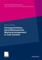 Cover von Innengerichtetes, identitätsbasiertes Markenmanagement im Call Center