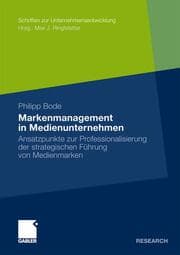 Cover von Markenmanagement in Medienunternehmen